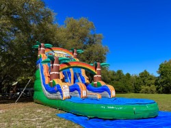 IMG 7941 1740337632 18FT Tiki Slide Double Lane