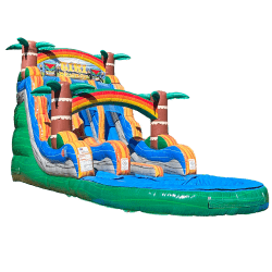 18FT  Tiki Slide Double Lane