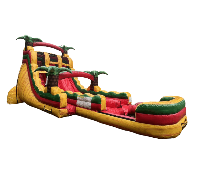 20FT Rasta Rush Double Lane with Deep Pool