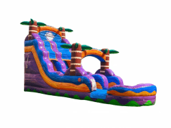 18FT Tiki Plunge Slide